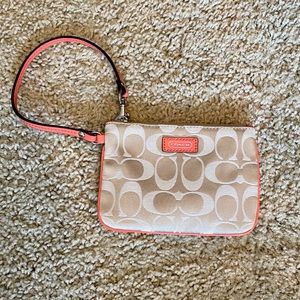 Authentic Coach wristlet